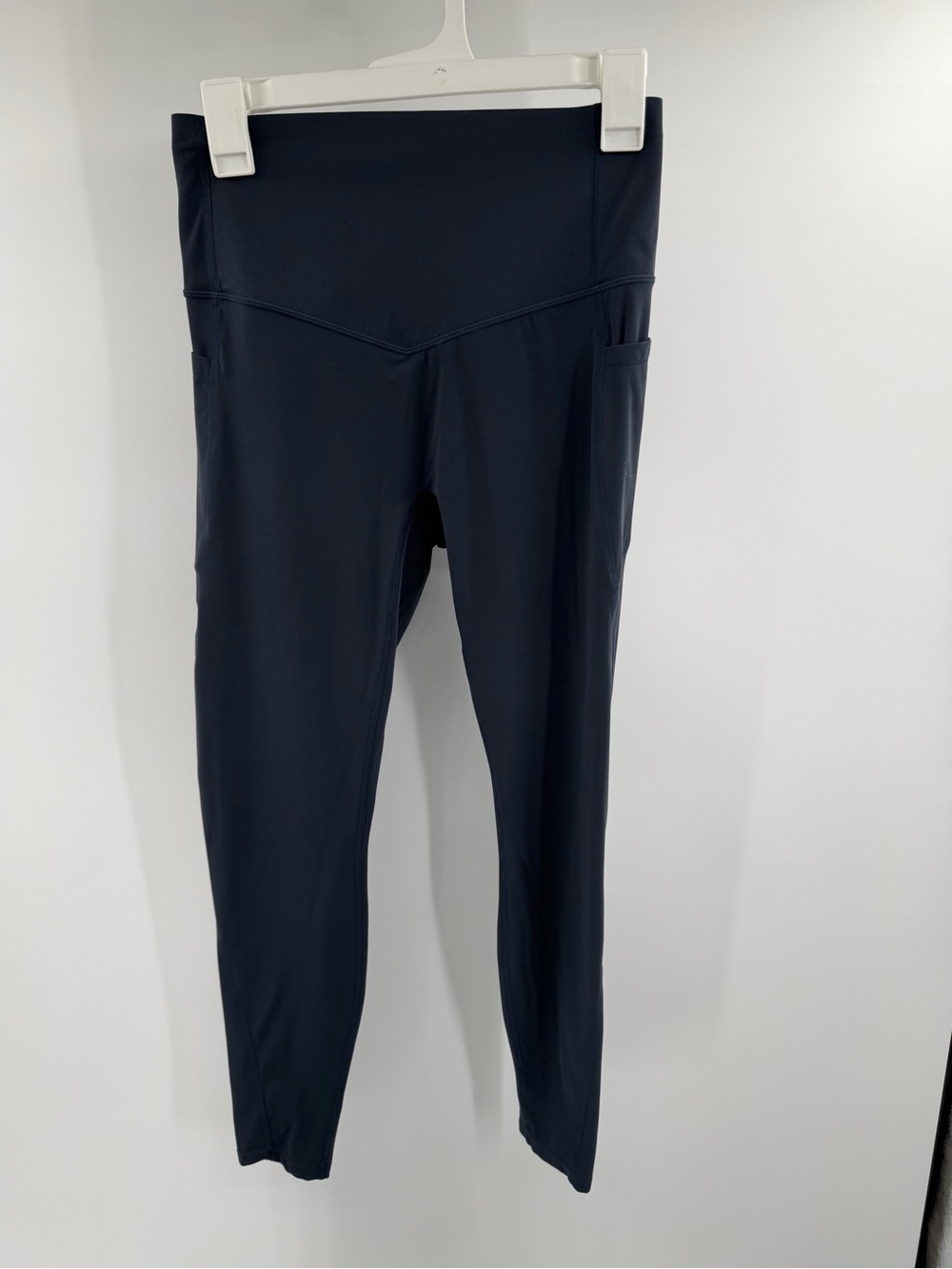 Halara Blue Full Length Pocket Leggings Size Medium